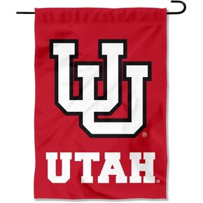 College Flags & Banners Co. Utah Wordmark Garden Banner Flag