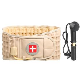 Decompression Belt for Lower Back Pain Relief and Lumbar Support, Spinal Decompression Belt for Woman and Men, One Size Fits 29-49 inches Waist, Decompression Back Brace for Sciatica (Blue)