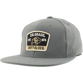 ZHATS Standard NCAA Officially Licensed Fitted Hat M15Z Switchback Gray