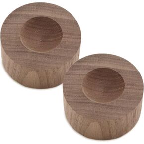 Wooden Essential Oil Diffuser – 2 PCS Walnut Wood Aromatherapy Diffuser, Small Cylinder Passive Diffuser for Home Office Car Wardrobe Yoga Hall and SPA