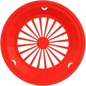 Sturdy Vented Paper Plate Holder - 4 Pack (Blue)