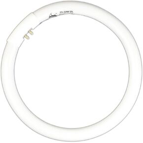 22W T5 Fluorescent Round Tube, 7.25 Inch FCL T5 Type 22 Watts Circular Light Bulbs 6400K 120V, Replacement Circline Bulb for Floxite/Zadro/Rialto Makeup Mirror, Daylight DL