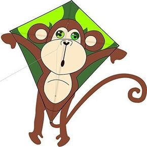 HENGDA KITE Kids Children Cartoon Monkey Kites with Flying Line