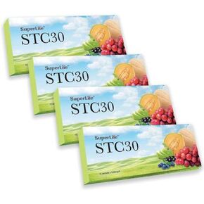 Stem Cell Supplement (4packs60 sact,) Reverse Your Biological Clock with Superlife Stc30, Immunity Booster ! Restore and Reactivate Cells (1pk is 15sact), Green