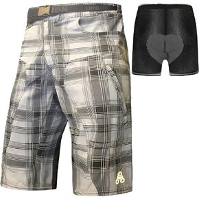 The Enduro - Men’s MTB Off Road Cycling Shorts Bundle with ClickFast Padded Undershorts with Coolmax Technology in Kuwait