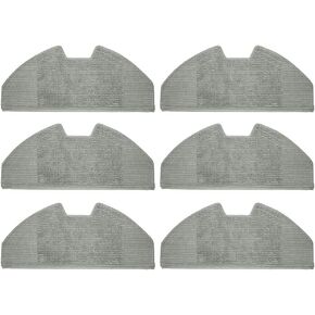 neutop Replacement Washable Mopping Cloth Mop Pads Compatible with eufy Clean X8 Pro, X8 Pro SES, Robot Vacuums Parts Accessories, 6-Pack.