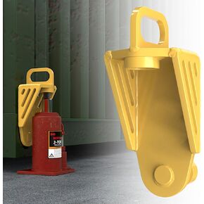 2024 Upgraded Shipping Container Jack Lug, Heavy Duty Shipping Container Booster Lifter with Portable U-Shape Handle, Shipping Container Accessories Attachment(Red)