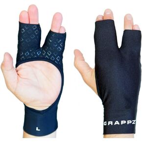 Multi-use Finger Support Athletic Gloves - Mallet Finger Splint - Hand Brace For Arthritis Pain and protection- Prevent Unnecessary Injuries - Finger Braces Joint Stabilizer - (Black, Unisex)
