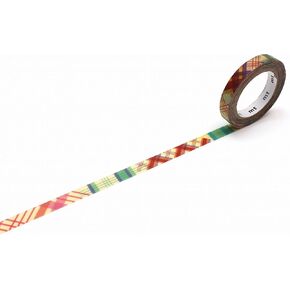 mt ex 'Check Line' Washi Masking Tape 7mm x 7m - 1 roll