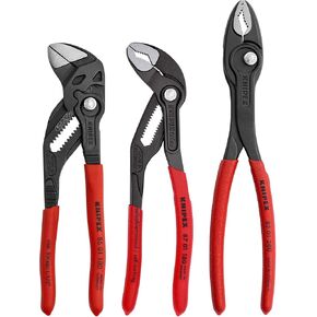 KNIPEX Tools 9K 00 80 156 US 3 Pc Top Selling Pliers Set