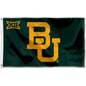 Baylor BU Bears Big 12 3x5 Flag