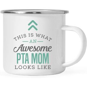 Andaz Press 11oz. Stainless Steel Campfire Coffee Mug Gift, This is What an Awesome Army Dad Looks Like, 1-Pack, Birthday Gift Ideas Coworker Him Her, Includes Gift Box