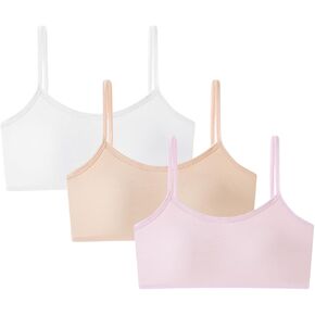 حمالات صدر رياضية من القطن للفتيات المراهقات من Amuhou، حمالات صدر رياضية من نوع Racerback Cami in Kuwait