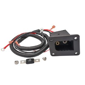 36V Powerwise Charger Receptacle Fit for EZGO Medalist TXT/DCS/PDS Electric Golf Carts, OEM#73051-G29, 73063-G01