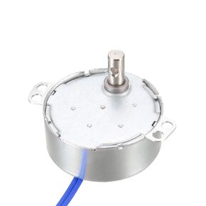 uxcell Metal Gear Electric Synchronous Motor AC 100-127V 0.8-1RPM 50-60Hz CW 4W