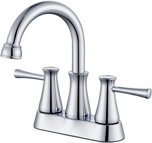 Bathroom Sink Faucet 2 Handles Black Centerset Bathroom Faucet Brass Lavatory Vanity Faucet with Pop up Drain and Supply Lines in Saudi Arabia