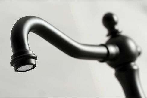 Kingston Brass KS1976BX Heritage Widespread Bathroom Faucet, Polished Nickel, 7.56 x 7.44 x 2.44 in Saudi Arabia