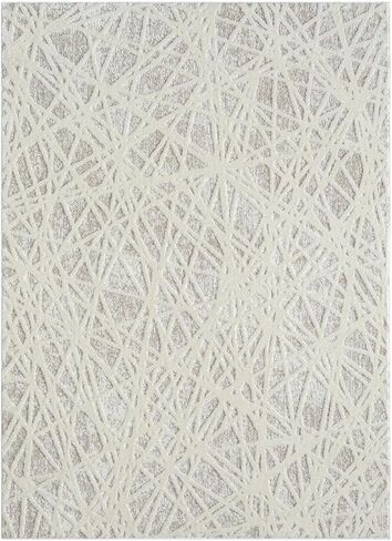 LUXE WEAVERS Jasper Collection 689 Beige 4x5 Modern Abstract Area Rug in Saudi Arabia