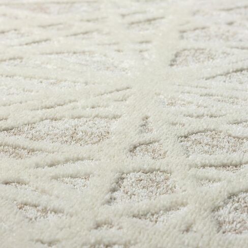 LUXE WEAVERS Jasper Collection 689 Beige 4x5 Modern Abstract Area Rug in Saudi Arabia