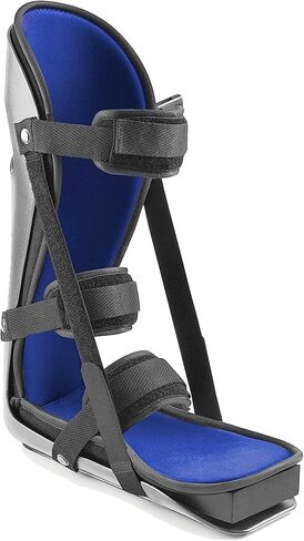 Kids Adjustable Night Splint - Pediatric Plantar Fasciitis, Achilles Tendon, Heel Spur, Injury, and Foot Pain Relief Boot for Children, Black, X-Small in Saudi Arabia