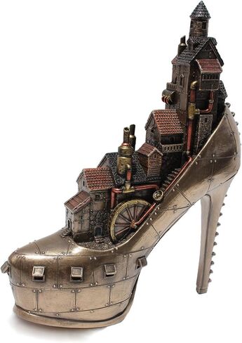 Steampunk Stiletto Hill Ironopolis Cold Cast Bronze 10 Inch Tall in Saudi Arabia