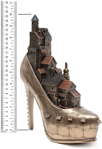 Steampunk Stiletto Hill Ironopolis Cold Cast Bronze 10 Inch Tall in Saudi Arabia