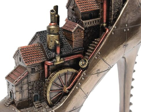 Steampunk Stiletto Hill Ironopolis Cold Cast Bronze 10 Inch Tall in Saudi Arabia