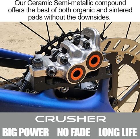 Braking High Performance Ceramic Disc Brake Pads for Mountain Bikes and Road Bikes in Saudi Arabia