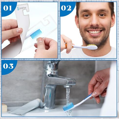 40 Pcs Toothbrush Bulk Individually Wrapped Soft Toothbrushes for Adult Reusable Travel Multi Color Toothbrush Set for Home Hotel Office School Camping Guests Charity Church Homeless in Saudi Arabia