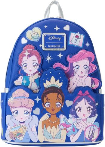حقيبة ظهر صغيرة من Loungefly Disney Princess Manga Style in Saudi Arabia