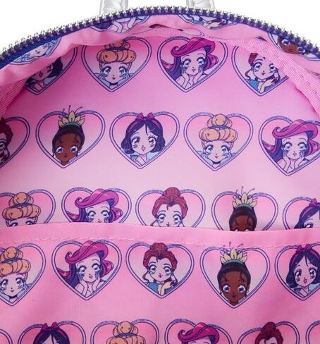 حقيبة ظهر صغيرة من Loungefly Disney Princess Manga Style in Saudi Arabia