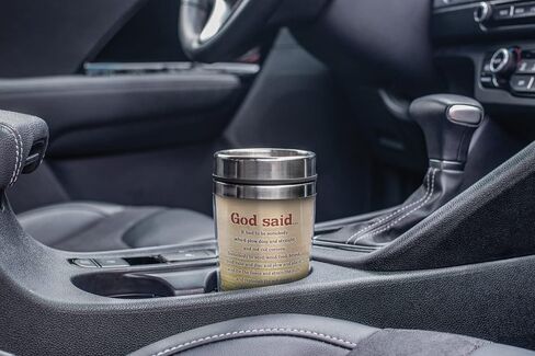 Elanze Designs So God Made a Farmer Tractor Field 16 Ounce Stainless Steel Travel Tumbler in Saudi Arabia