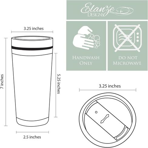 Elanze Designs So God Made a Farmer Tractor Field 16 Ounce Stainless Steel Travel Tumbler in Saudi Arabia