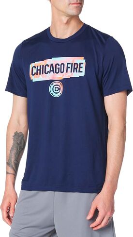 adidas Men's Chicago Fire Short Sleeve Pre-Game T-Shirt in Saudi Arabia