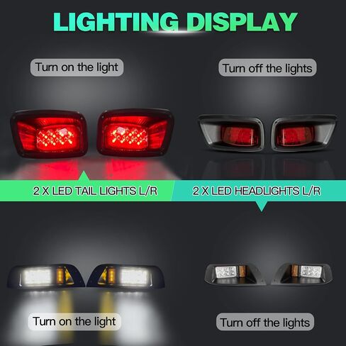 Golf Cart Light Kit for Golf Cart LED Light Kit Replacement in Saudi Arabia