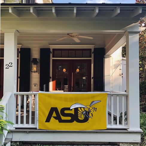 Desert Cactus Alabama State University Flag Hornets Banners 100% Polyester Indoor Outdoor 3x5 feet Flags (Style 1a) in Saudi Arabia