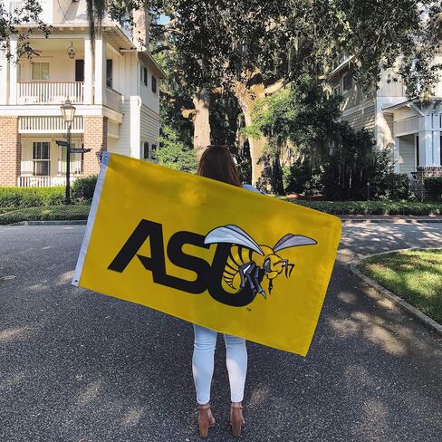 Desert Cactus Alabama State University Flag Hornets Banners 100% Polyester Indoor Outdoor 3x5 feet Flags (Style 1a) in Saudi Arabia
