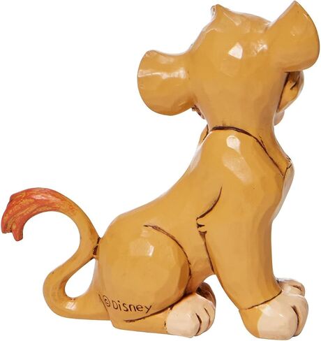 Enesco Disney Traditions by Jim Shore The Lion King Young Simba Miniature Figurine, 3.125 Inch, Multicolor in Saudi Arabia