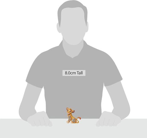 Enesco Disney Traditions by Jim Shore The Lion King Young Simba Miniature Figurine, 3.125 Inch, Multicolor in Saudi Arabia