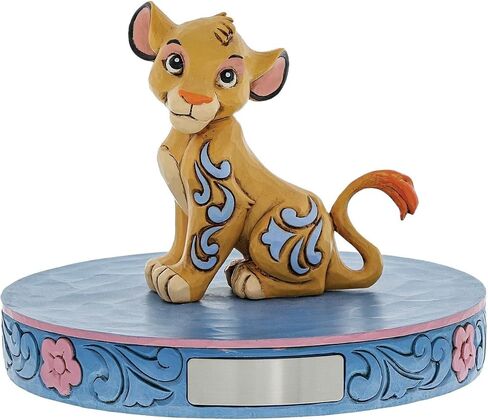 Enesco Disney Traditions by Jim Shore The Lion King Young Simba Miniature Figurine, 3.125 Inch, Multicolor in Saudi Arabia