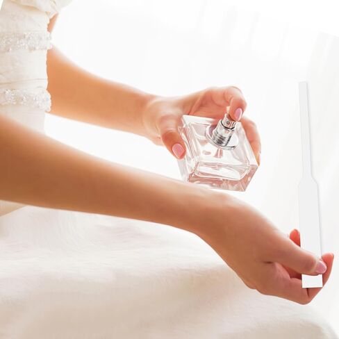 400 قطعة من شرائط اختبار العطور من Aster، شرائط ورقية بيضاء للعطور، شرائط اختبار عطر كولونيا للاستعمال مرة واحدة، شرائط اختبار ورقية للزيوت العطرية العطرية لاختبار الروائح العطرية in Kuwait
