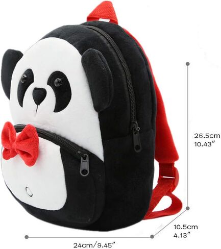 حقيبة ظهر لطيفة للأطفال الصغار من القطيفة على شكل حيوانات كرتونية صغيرة للسفر للرعاية النهارية للأطفال والبنات من عمر 2 إلى 6 سنوات (أحمر فراولة) in Kuwait