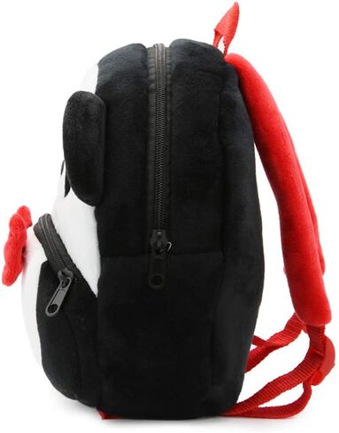 حقيبة ظهر لطيفة للأطفال الصغار من القطيفة على شكل حيوانات كرتونية صغيرة للسفر للرعاية النهارية للأطفال والبنات من عمر 2 إلى 6 سنوات (أحمر فراولة) in Kuwait