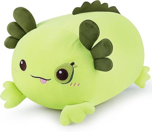 Axolotl Plush Toy-13'' Blueberry Axolotl Plush Stuffed Animal, Axolotl Plush Pillow, Cute Soft Plush Axolotl Plushie Stuffed Toys, Axolotl Plush Pillows Toy Decoration Gift for Kids Girls Boys in Saudi Arabia