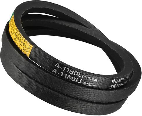 A-1150Li/A45 Drive V-Belt - [12mm Width x 8mm Height] A-Section Rubber Drive Belt Wrapped for Transmission Use, 1150mm Inside Circumference in Saudi Arabia