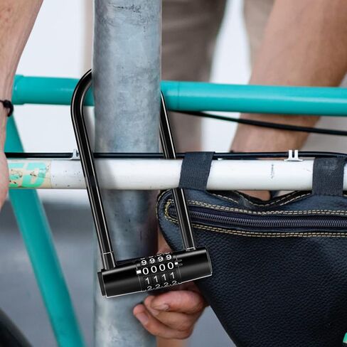 قفل مجمع بأربعة أقراص من أوريا مع كبل قابل للإزالة، أسود، 100000 مجموعة in Kuwait