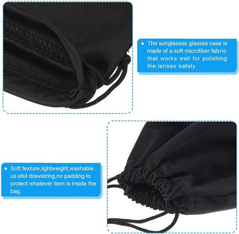 PATIKIL Snow Goggle Bag & Case EVA Glass Case with Microfiber Ski Goggles Pouch for Eyeglass Sunglasses in Saudi Arabia