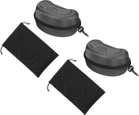 PATIKIL Snow Goggle Bag & Case EVA Glass Case with Microfiber Ski Goggles Pouch for Eyeglass Sunglasses in Saudi Arabia
