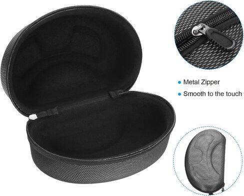PATIKIL Snow Goggle Bag & Case EVA Glass Case with Microfiber Ski Goggles Pouch for Eyeglass Sunglasses in Saudi Arabia