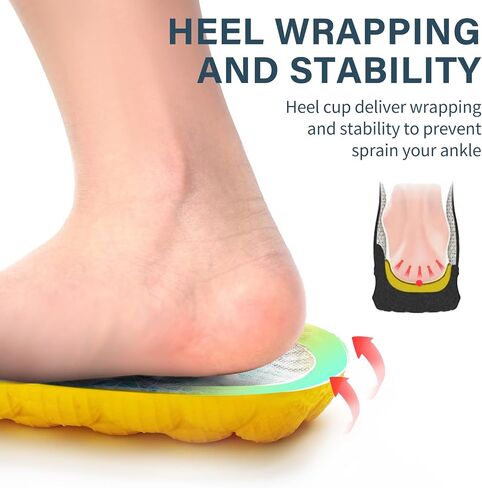 New Yellow Size 38 Soft and Light Insoles in Saudi Arabia